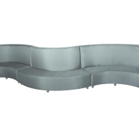curved benches