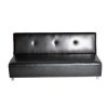 Avery Armless Sofa (Black) 6'