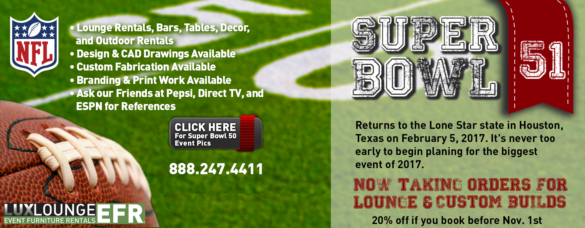 Houston Sporting Event Rentals