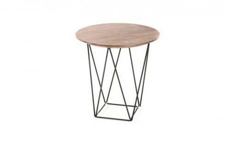 end table spoke wooden