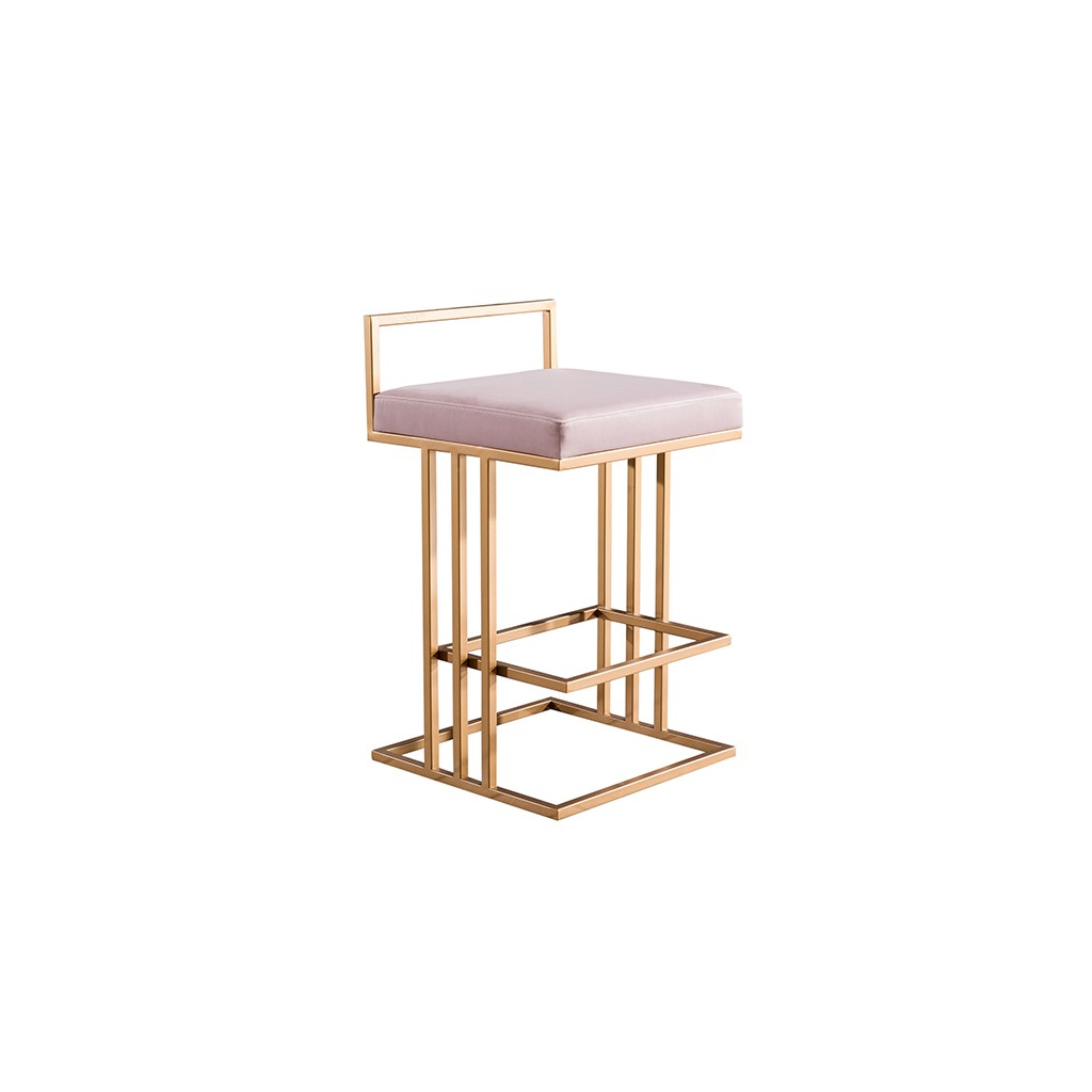 Allure Counter Chair Pink Lux, Allure Bar Stool